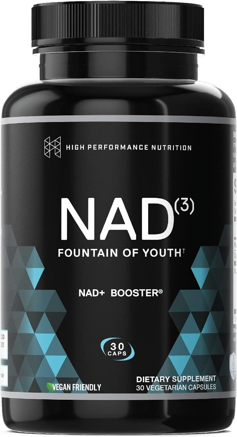 NAD+ Booster (NAD3), Proporciona Energía Natural, Longevidad Y Salud Celular